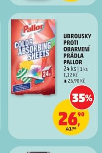 UBROUSKY PROTI OBARVENÍ PRÁDLA PALLOR
