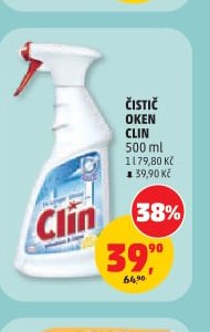 ČISTIČ OKEN CLIN
