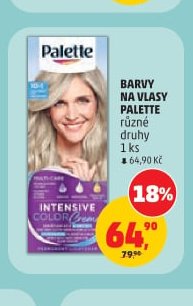 BARVY NA VLASY PALETTE