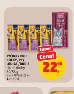 Tyčinky pro kočky, psy Louisa/Bodie