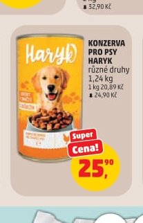 Konzerva pro psy Haryk