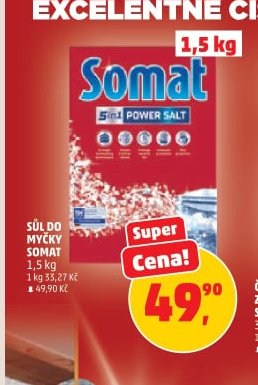 Sůl do myčky Somat