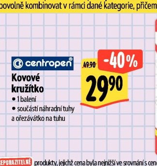 Kovové kružítko