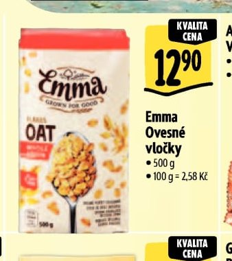 Emma Ovesné vločky