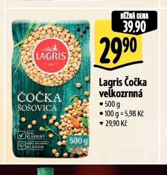 Lagris Čočka velkozrnná