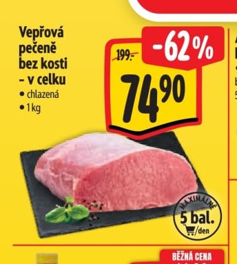 Vepřová pečeně bez kosti
