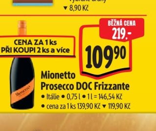 Mionetto Prosecco DOC Frizzante