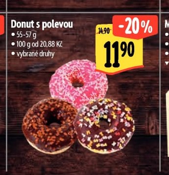 Donut s polevou