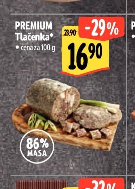 PREMIUM Tlačenka
