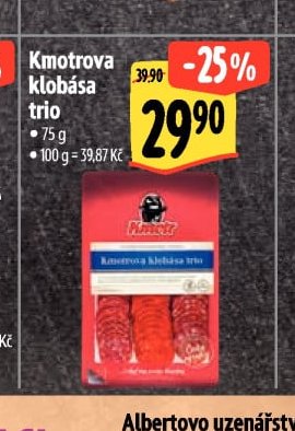 Kmotrova klobása trio