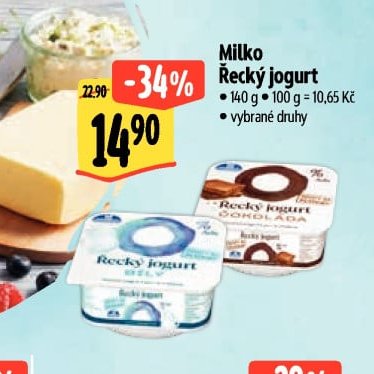 Milko Řecký jogurt