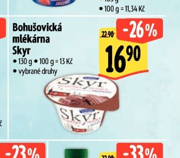 Bohušovická mlékárna Skyr