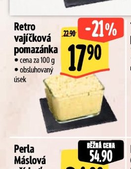 Retro vajíčková pomazánka