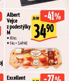 Albert Vejce z podestýlky M