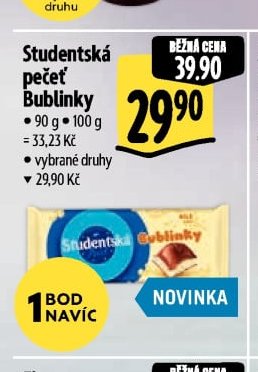 Studentská pečeť Bublinky