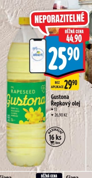 Gustona Řepkový olej