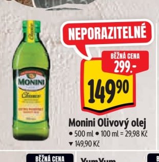 Monini Olivový olej