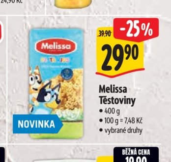 Melissa Těstoviny
