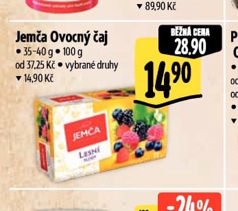 Jemča Ovocný čaj