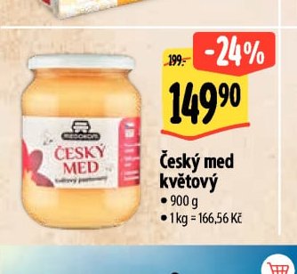 Český med květový