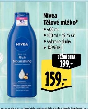 Nivea Tělové mléko