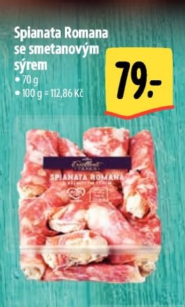 Spianata Romana se smetanovým sýrem