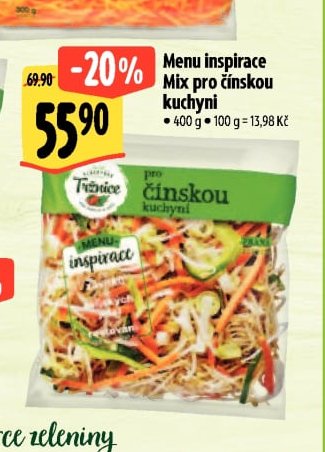 Menu inspirace Mix pro čínskou kuchyni