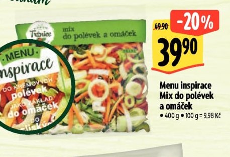 Menu inspirace Mix do polévek a omáček
