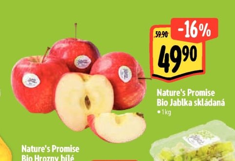 Nature's Promise Bio Jablka skládaná
