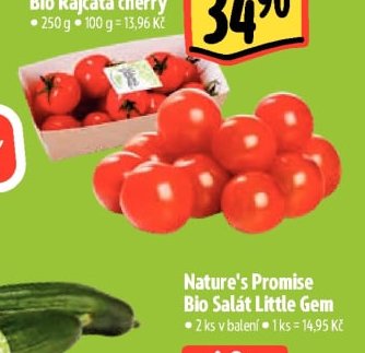 Nature's Promise Bio Rajčata cherry