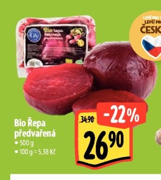 Nature's Promise Bio Řepa předvařená