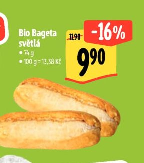 Bio Bageta světlá