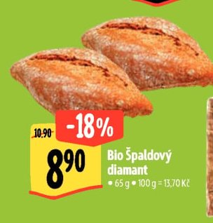 Bio Špaldový diamant