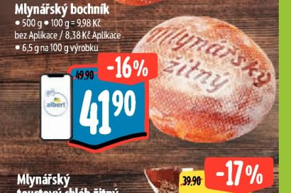 Mlynářský bochník