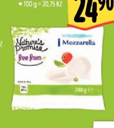 Nature's Promise Free From Mozzarella