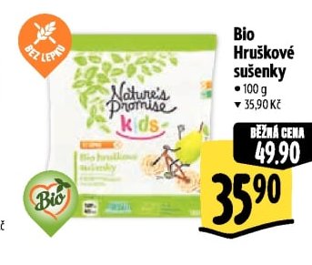 Bio Hruškové sušenky