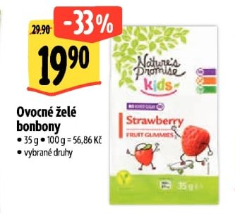 Ovocné želé bonbony