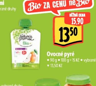 Nature's Promise Bio Ovocné pyré