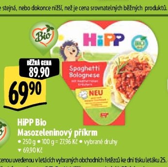 HIPP Bio Masozeleninový příkrm