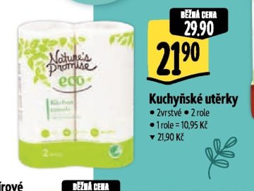 Nature's Promise eco Kuchyňské utěrky