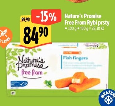 Nature's Promise Free From Rybí prsty