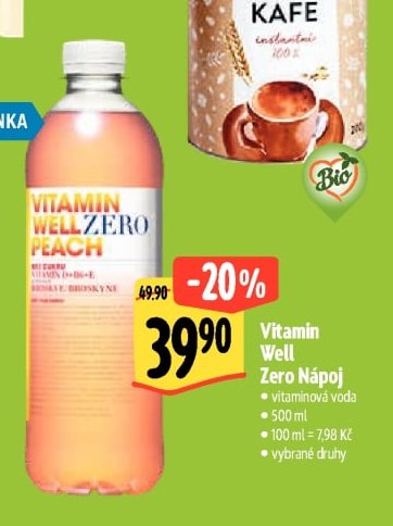 Vitamin Well Zero Nápoj