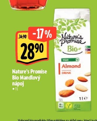 Nature's Promise Bio Mandlový nápoj