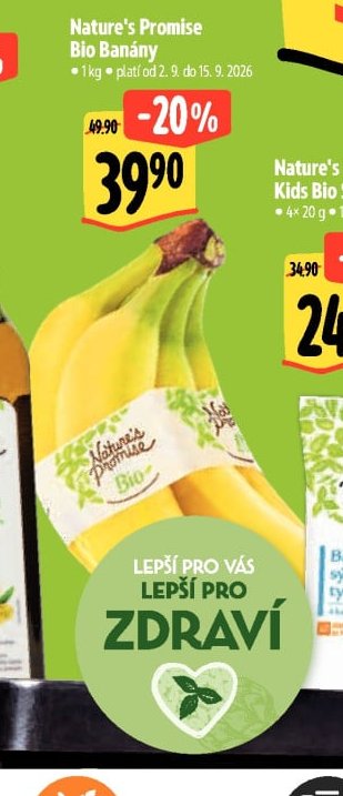 Nature's Promise Bio Banány