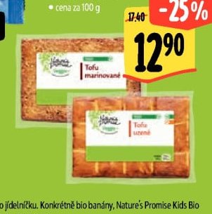 Nature's Promise Veggie Tofu marinované / uzené