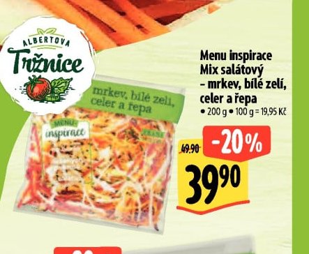 Menu inspirace Mix salátový