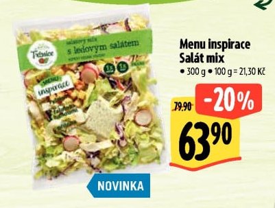 Menu inspirace Salát mix