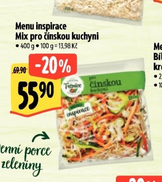Menu inspirace Mix pro čínskou kuchyni