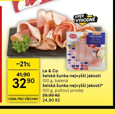 Le & Co Selská šunka