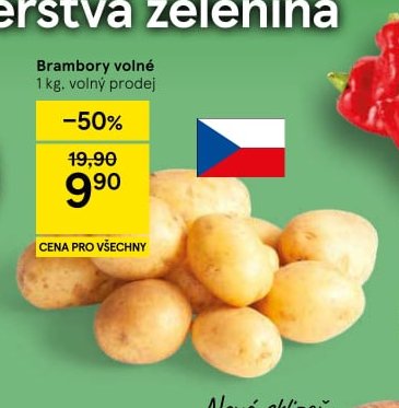 Brambory volné